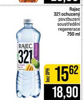 Rajec 321 ochucený povzbuzení soustředění regenerace 750 ml