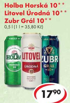 Holba Horská 10, 0,5 l