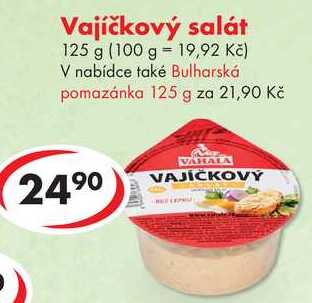 Vajíčkový salát, 125 g