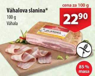 Váhalova slanina, 100 g