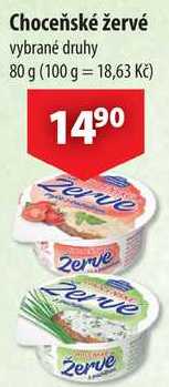 Choceňské žervé, 80 g