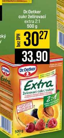Dr.Oetker cukr želírovací extra 2:1 500 g