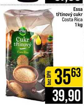 Essa třtinový cukr Costa Rica 1kg