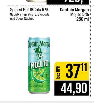 Captain Morgan Mojito 5% 250 ml