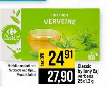 Classic bylinný čaj verbena 25x1,3 g