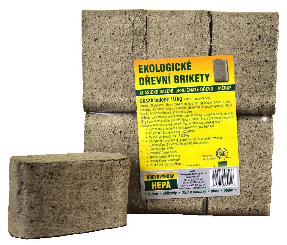 Pilinové brikety, 10 kg