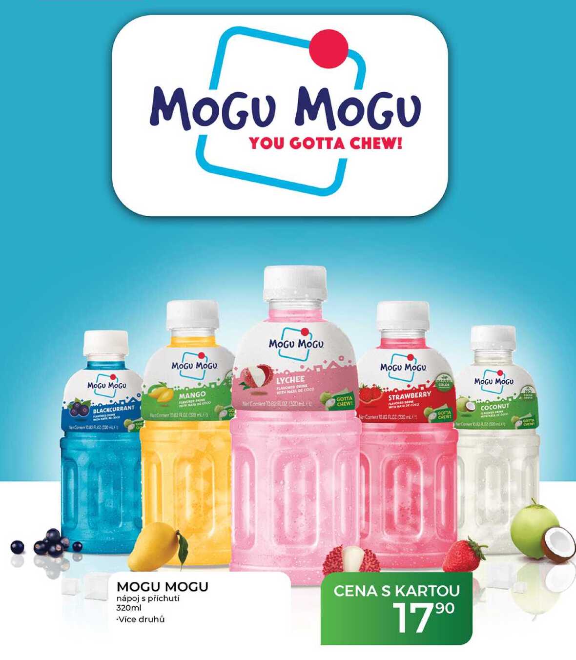 MOGU MOGU nápoj s příchutí 320ml