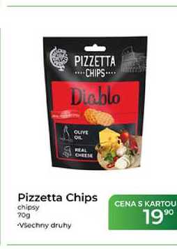 Pizzetta Chips chipsy 70 g