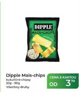 Dipple Mais-chips kukuričné chipsy 20g-90g