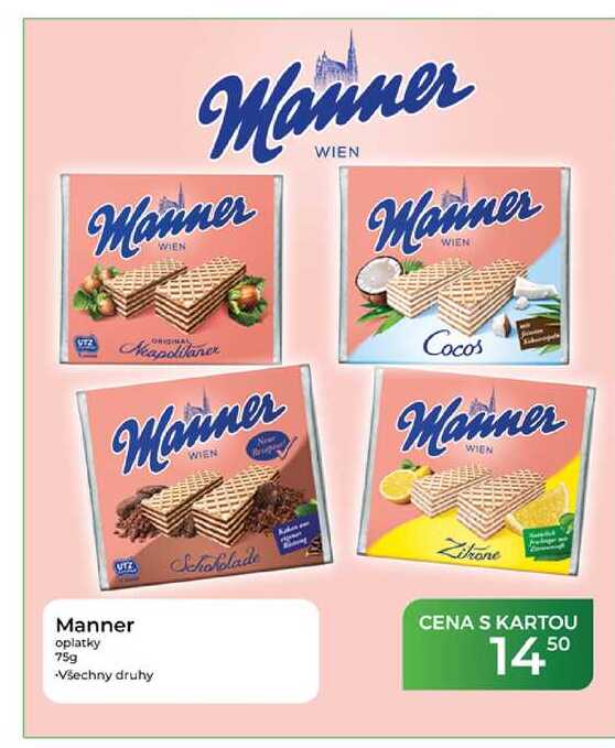Manner oplatky 75g