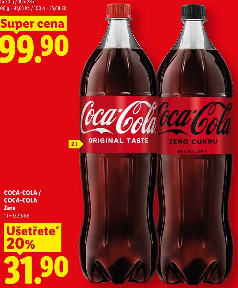 COCA-COLA/COCA-COLA Zero, 1 l