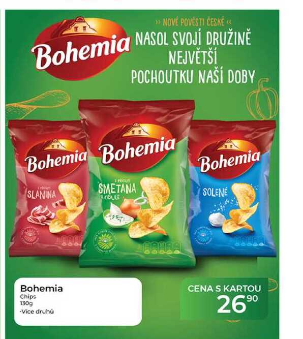 Bohemia Chips 130g