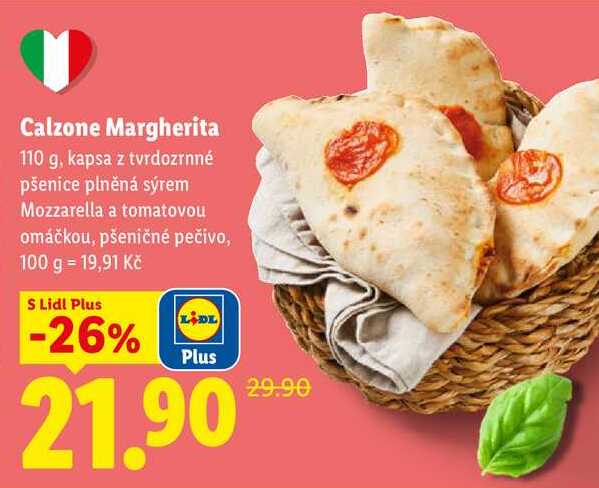 Calzone Margherita, 110 g