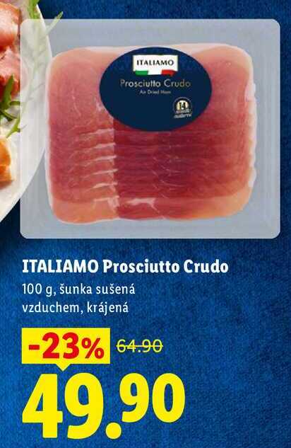 ITALIAMO Prosciutto Crudo, 100 g