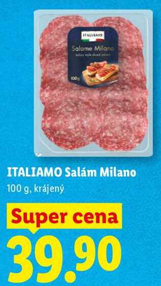 ITALIAMO Salám Milano 100 g