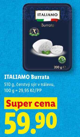ITALIAMO Burrata, 510 g