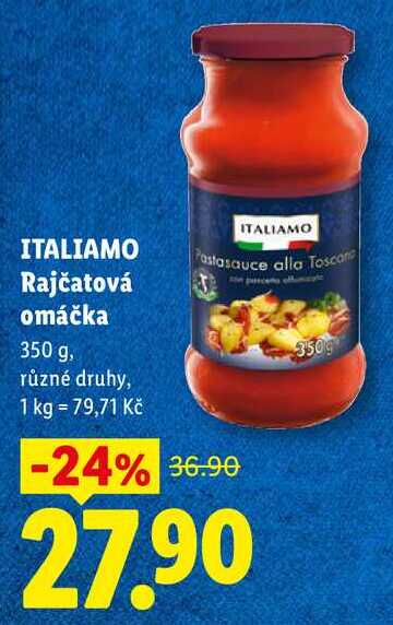 ITALIAMO Rajčatová omáčka, 350 g