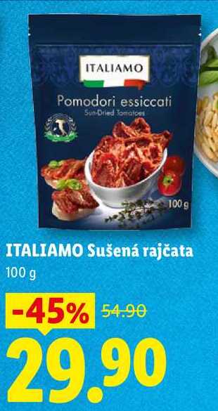 ITALIAMO Sušená rajčata, 100 g