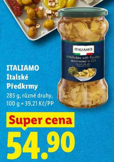 ITALIAMO Italské Předkrmy, 285 g