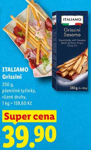 ITALIAMO Grissini, 250 g