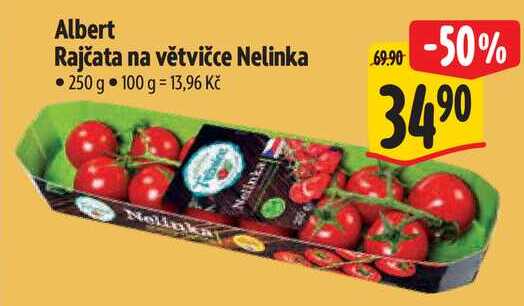 Albert Rajčata na větvičce Nelinka, 250 g