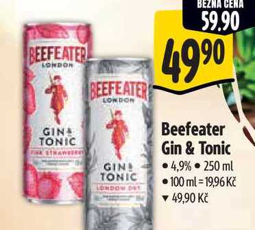 Beefeater Gin & Tonic 250 ml