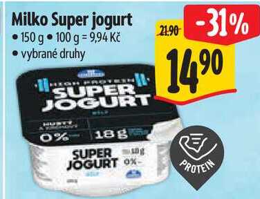 Milko Super jogurt, 150 g