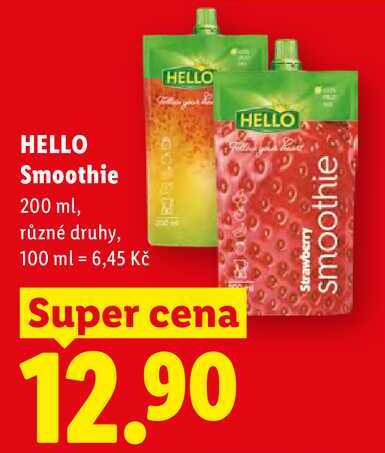 HELLO Smoothie, 200 ml