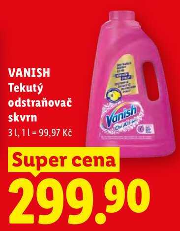 VANISH Tekutý odstraňovač skvrn, 31