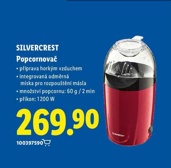 SILVERCREST Popcornovač