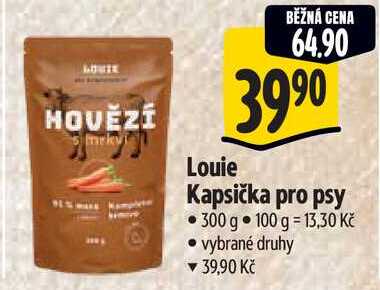 Louie Kapsička pro psy, 300 g