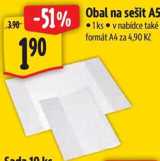 Obal na sešit A5