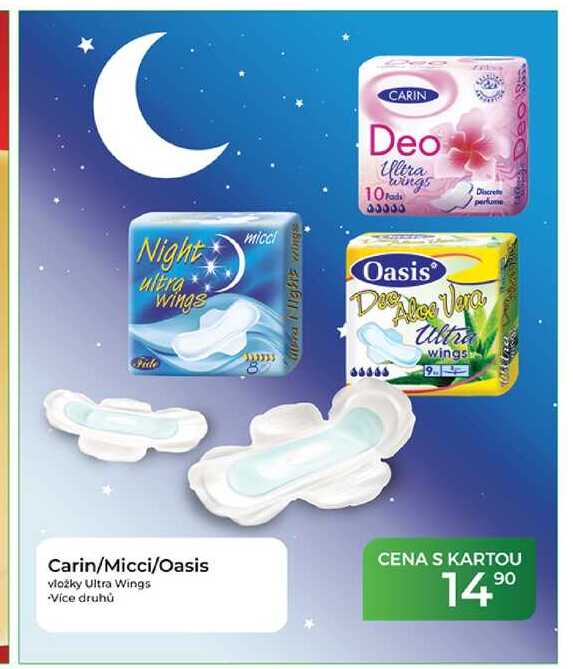 Carin/Micci/Oasis vložky