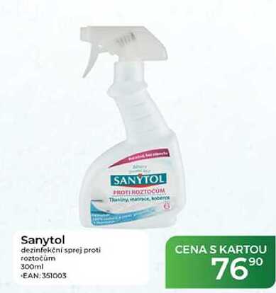 Sanytol dezinfekční sprej proti roztočům 300ml