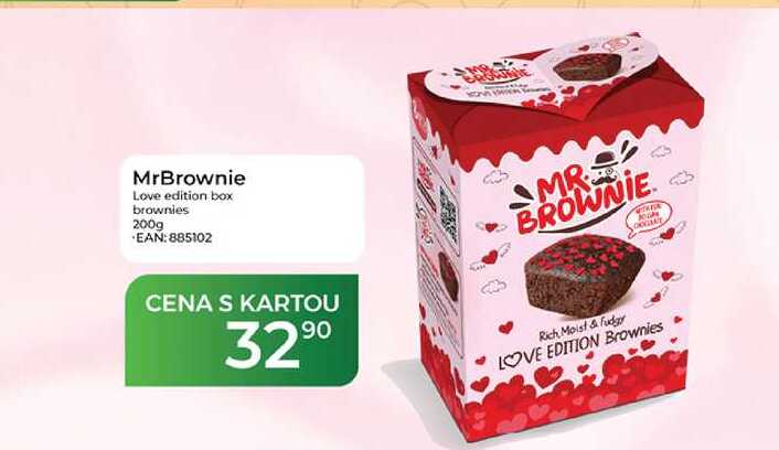 MrBrownie Love edition box brownies 200g