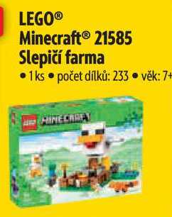 LEGO® Minecraft 21585 Slepičí farma