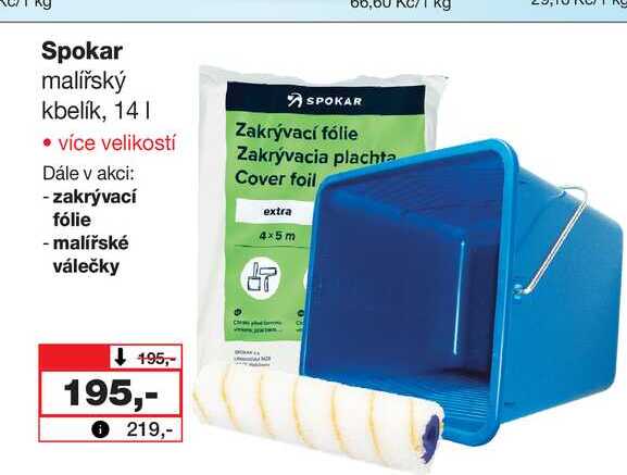 kg Spokar malířský kbelík, 141