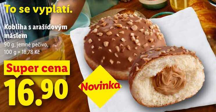Kobliha s arašídovým máslem, 90 g