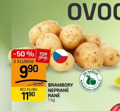 BRAMBORY NEPRANÉ RANÉ 1 kg