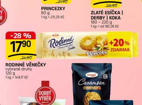 RODINNÉ VĚNEČKY 120g