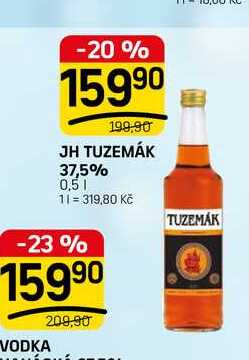 JH TUZEMÁK 37,5% 0,5l