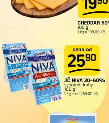 JČ NIVA 30-60% vybrané druhy 100 g