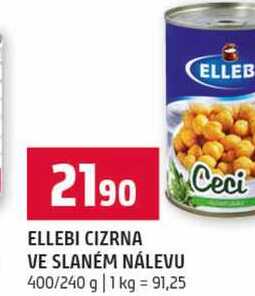 ELLEBI CIZRNA VE SLANÉM NÁLEVU 400/240 g