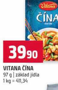VITANA ČÍNA 97 g základ jídla 
