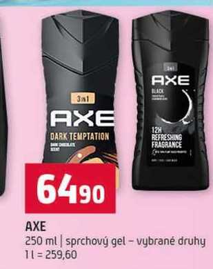 AXE 250 ml sprchový gel vybrané druhy