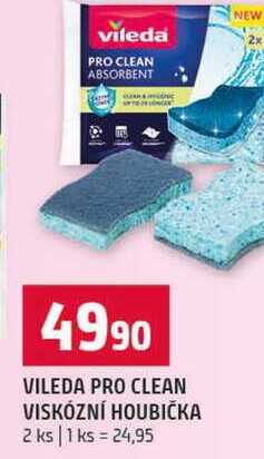 VILEDA PRO CLEAN VISKÓZNÍ HOUBIČKA 2 ks 