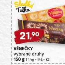 VĚNEČKY vybrané druhy 150 g