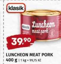LUNCHEON MEAT PORK 400 g
