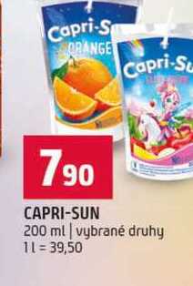 CAPRI-SUN 200 ml vybrané druhy