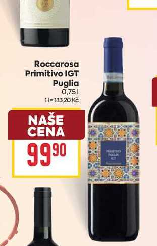 Roccarosa Primitivo IGT Puglia 0,751
